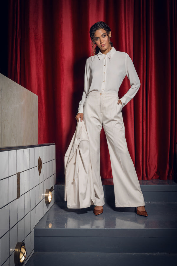 Seven Sins - Shirt Crep Ecru