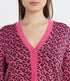 PINKO - Delfino Cardigan Rosa/Nero