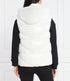 PINKO - Geos Gilet Crystal Nylon White
