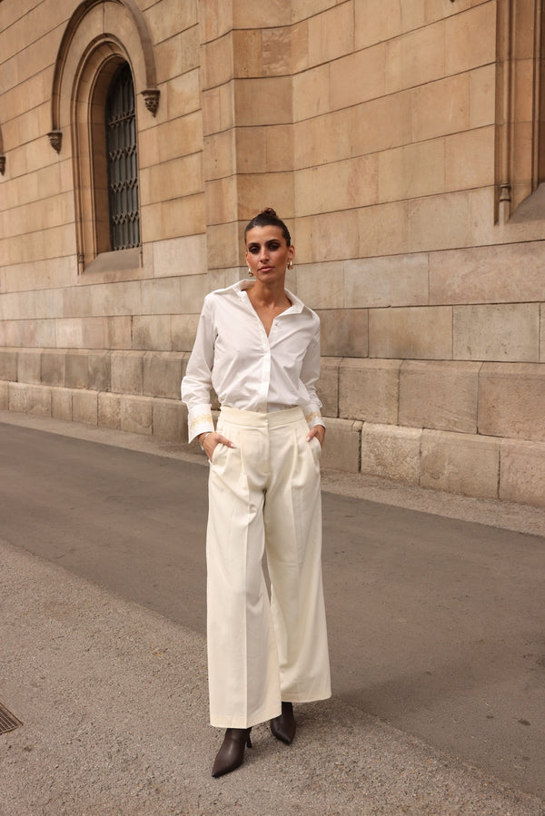 Nema - Norma Pants Ecru