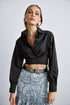 Anna Samouka - Clarice Cropped Shirt Black