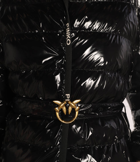 PINKO - Imbottito Crystal Nylon Black
