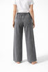 Never On Sunday - Grey Wide-Leg Denim Pants
