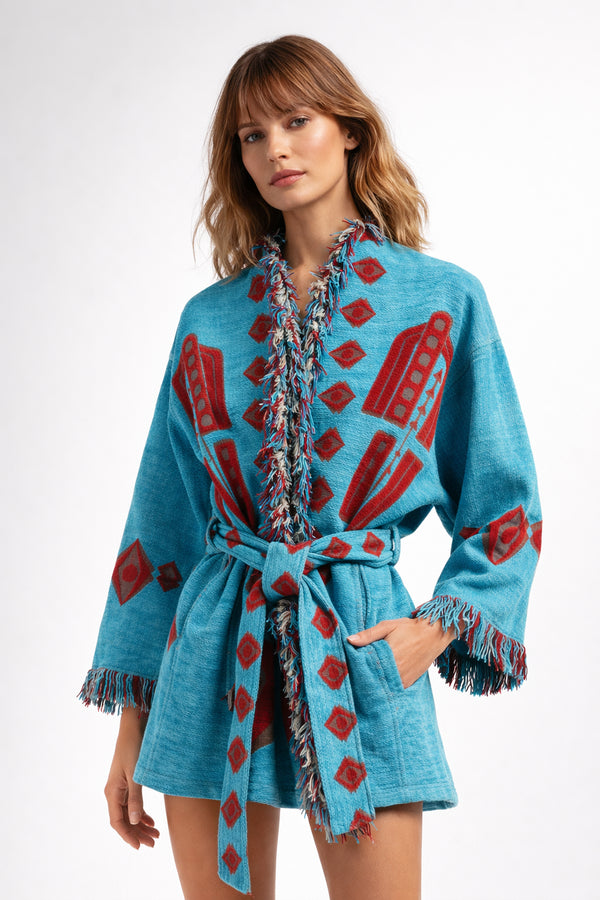 Nema - Elea Kimono Turquoise