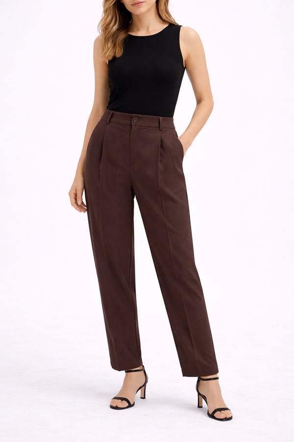 New Age - Olivia Pants Chocolate Brown