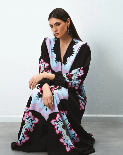 Color Explosion Dress