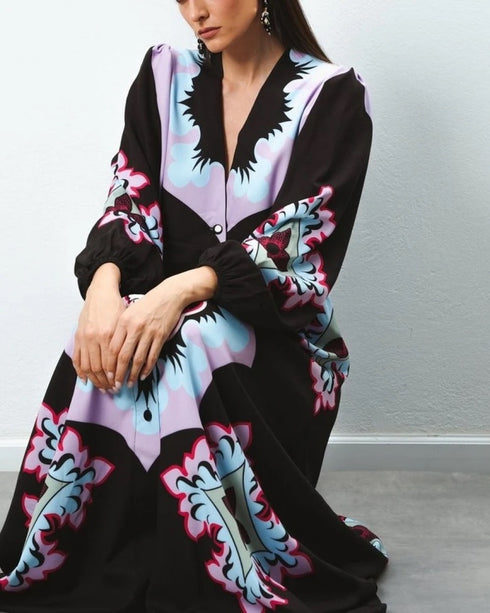 Color Explosion Dress