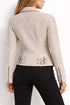 Whiteroom Selection - Genuine Leather Biker Jacket Off-White