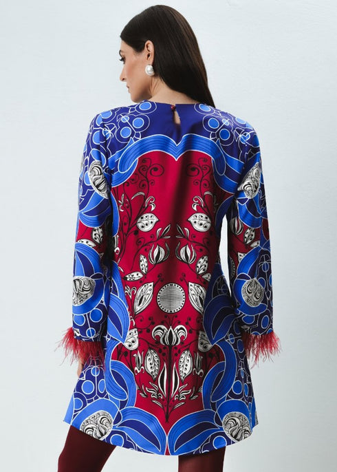 Eirianna The Brand - Blue Swan Mini Dress