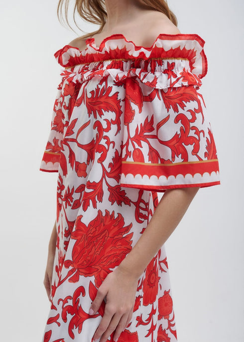 Eirianna The Brand - Audrey In Red Long Dress