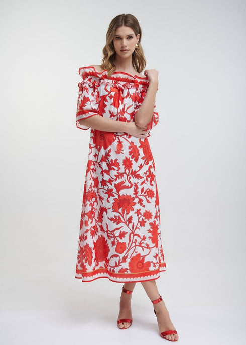 Eirianna The Brand - Audrey In Red Long Dress