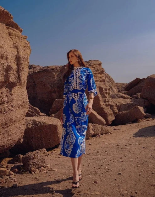 Eirianna The Brand - Aegean Blue Dress