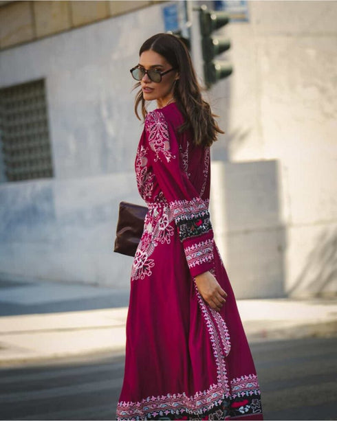 Eirianna The Brand - Vintage Wine Dress