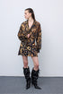 Ciel Concept - Butterfly Mosaic Mini Skirt