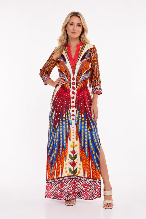 New Age - Symi Kaftan Dress AA-4004-T5