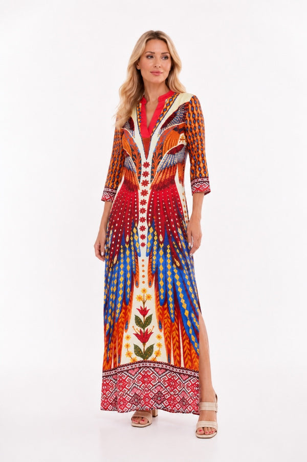 New Age - Symi Kaftan Dress AA-4004-T5