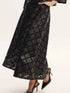 Ciel Concept - Kendall Embroidered Leather Shirt & Skirt Set