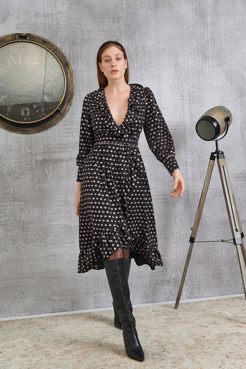 Lace - Midi Dress M-8180