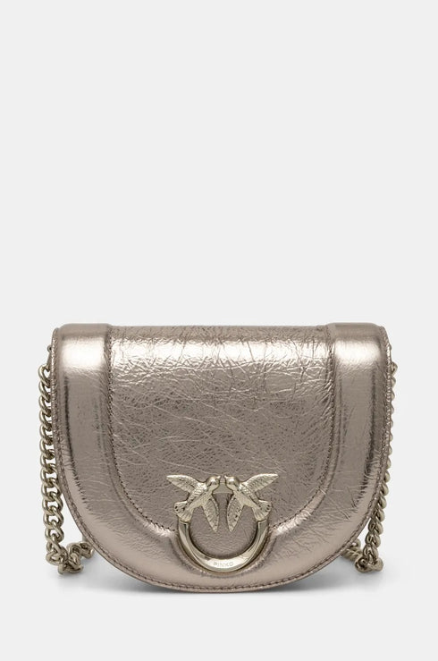 PINKO - Love Round Click Mini Silver