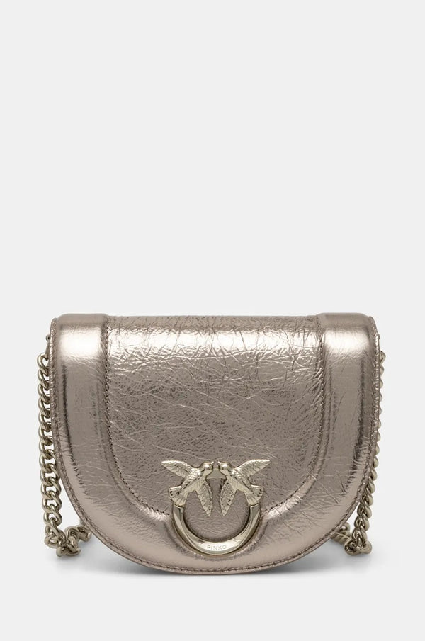 PINKO - Love Round Click Mini Silver