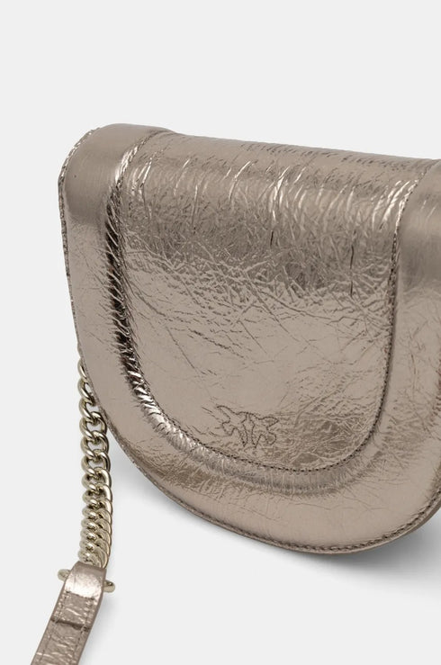 PINKO - Love Round Click Mini Silver