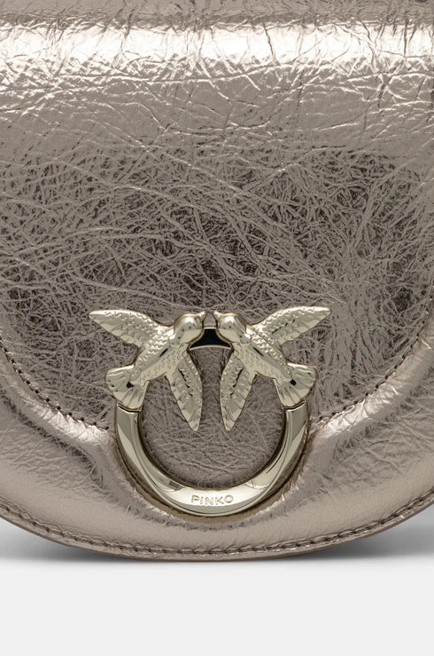 PINKO - Love Round Click Mini Silver