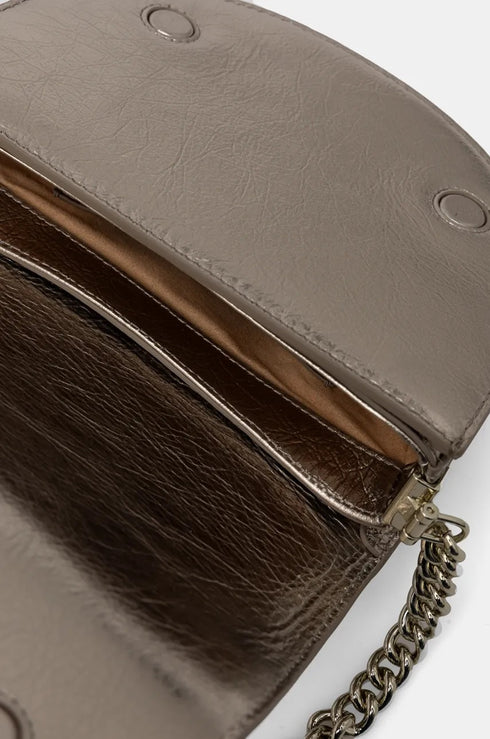 PINKO - Love Round Click Mini Silver