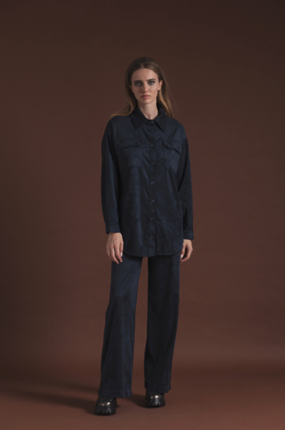 Lovin' Cloz - Cyra Suede Overshirt