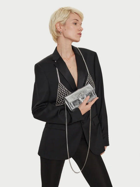 PINKO - Love One Wallet Silver