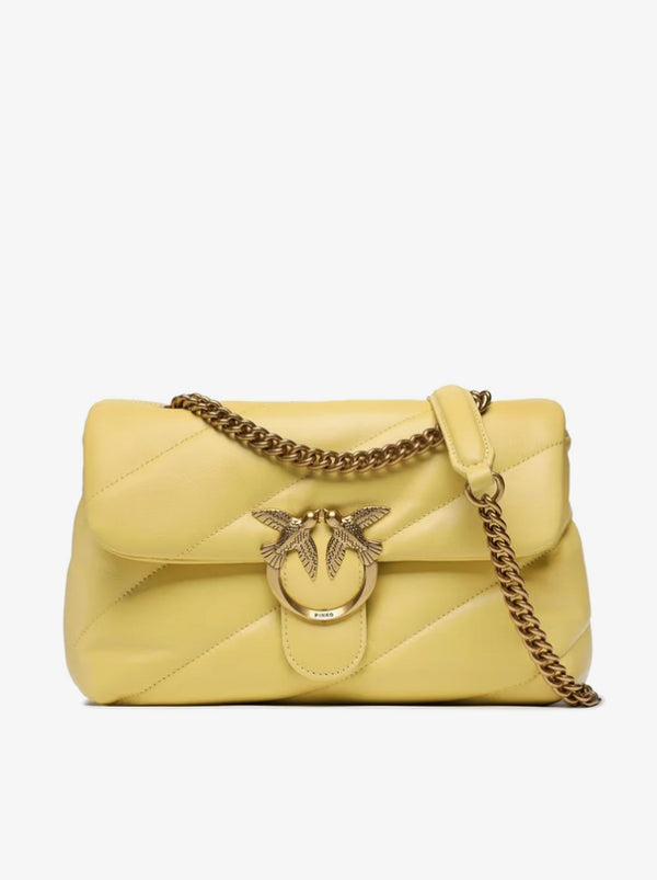 PINKO - Love Classic Puff Maxi Quilt Yellow