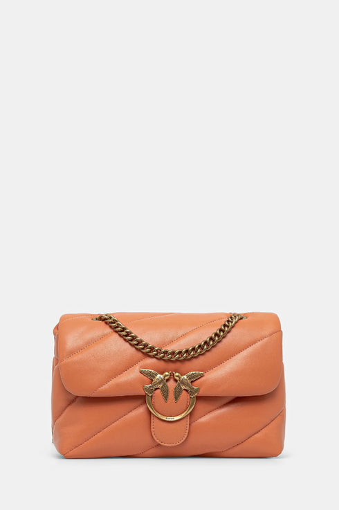 PINKO - Love Classic Puff Maxi Quilt Orange