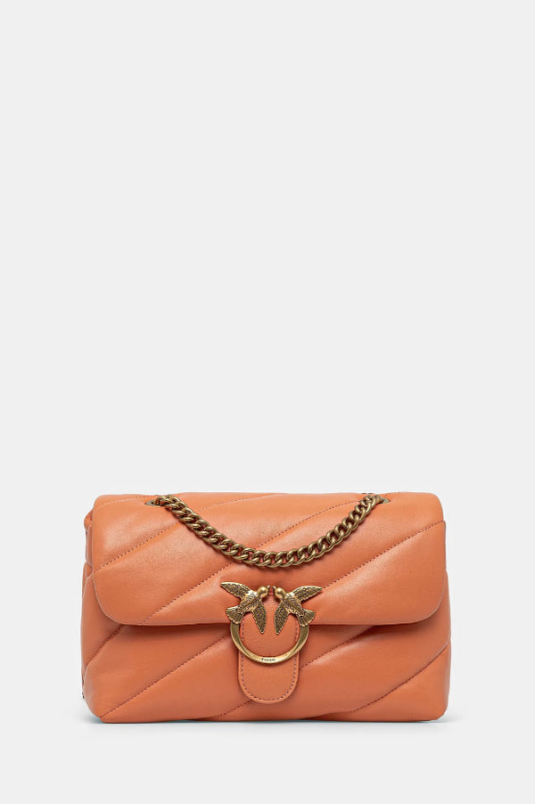 PINKO - Love Classic Puff Maxi Quilt Orange