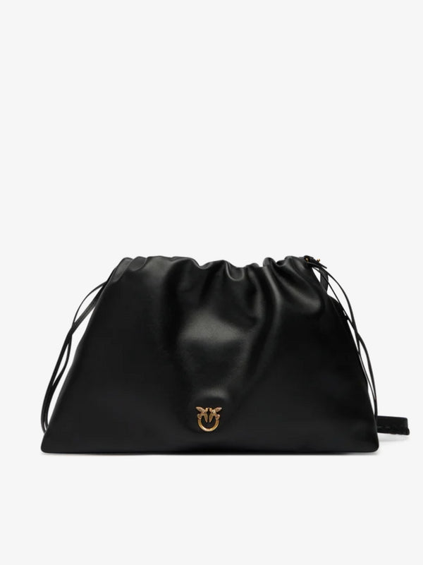 PINKO - Maxi Clutch Tracolla Black