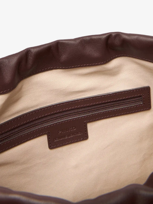 PINKO - Maxi Clutch Tracolla Rosso Moga