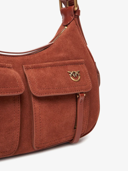 PINKO - Cargo Bag Classic Light Brown