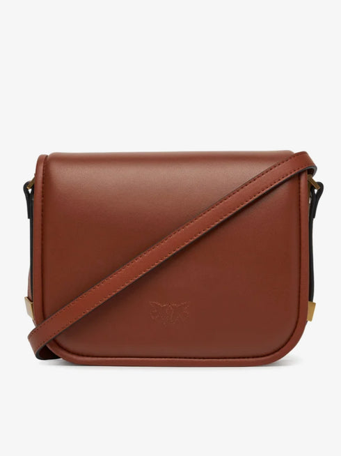 PINKO - Love Box Bag Mini Light Brown