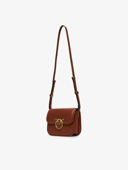 PINKO - Love Box Bag Mini Light Brown