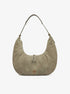 PINKO - Slouchy Hobo Big Beige Alluminio