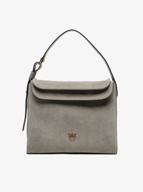 PINKO - Leaf Hobo Big Beige