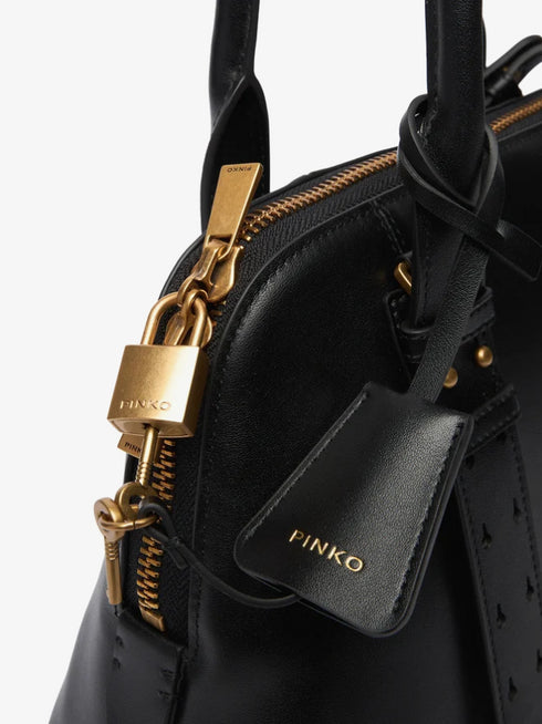 PINKO - Bowling Bag Medium Black