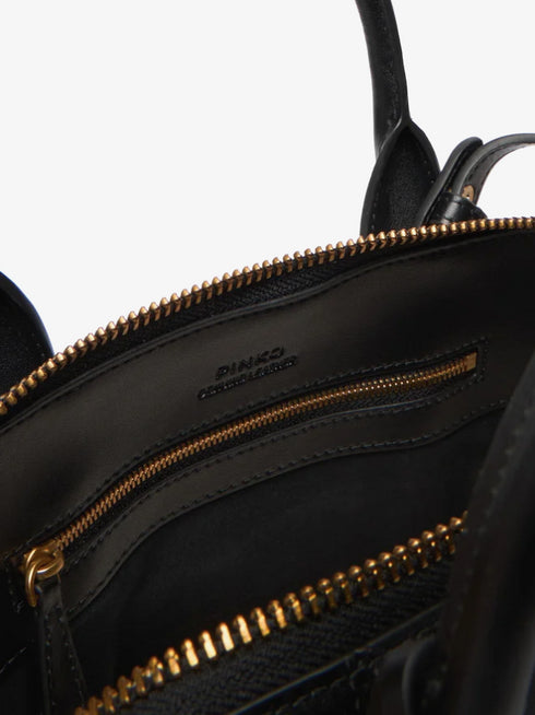 PINKO - Bowling Bag Medium Black