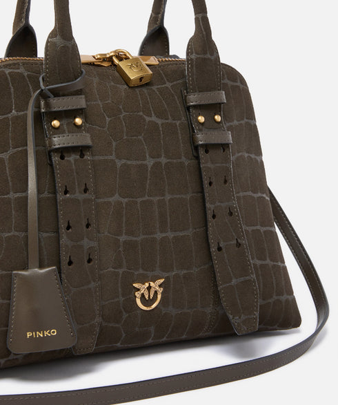 PINKO - Bowling Bag Verde