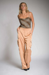 Seven Sins - Leopard Print Satin Top