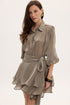 Ciel Concept - Clio Shirt & Skirt Set Grey