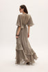 Ciel Concept - Fall For You Long Ruffle Dress Grey