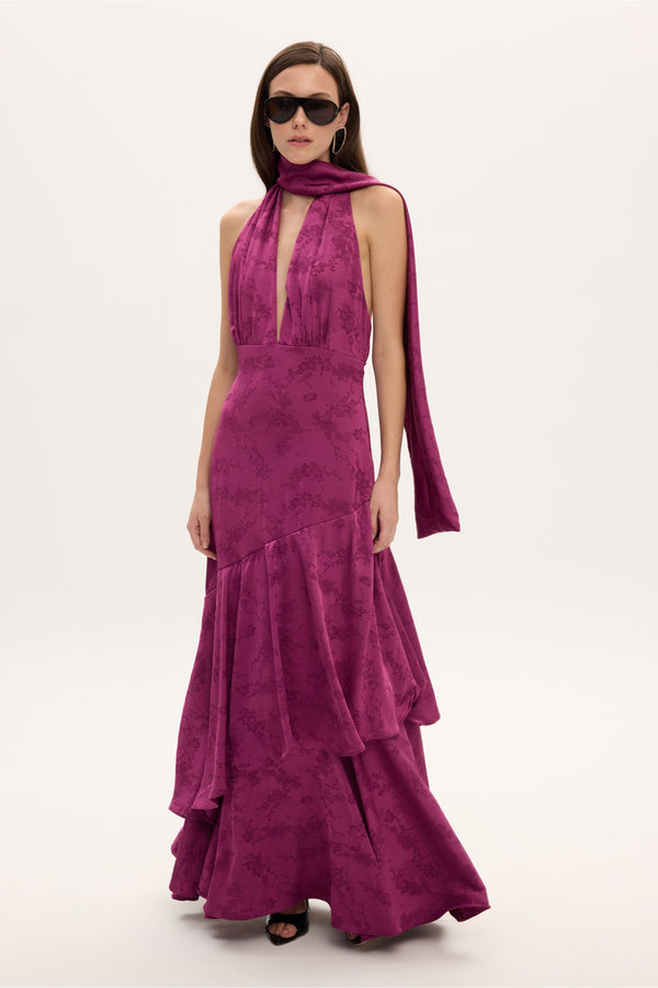 Ciel Concept - Blair Magenta Long Dress