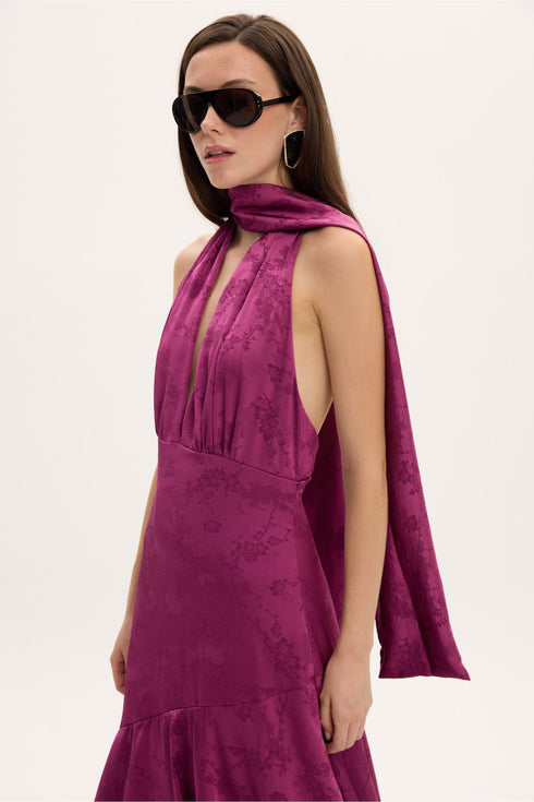 Ciel Concept - Blair Magenta Long Dress