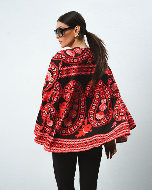 Eirianna The Brand - Flame Poncho