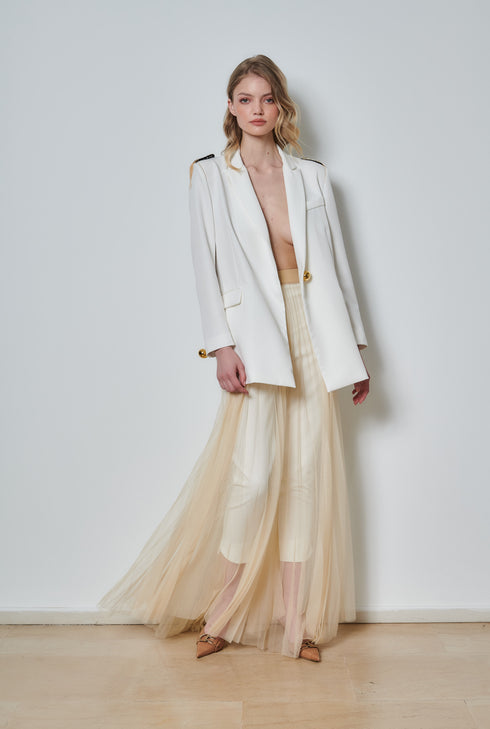 Dorina Savva - White Blazer