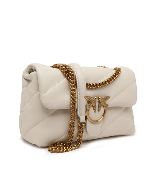 PINKO - Love Classic Puff Maxi Quilt White